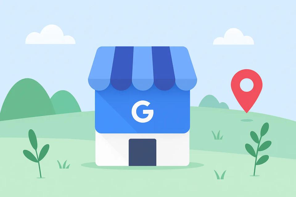 Illustration af Google My Business